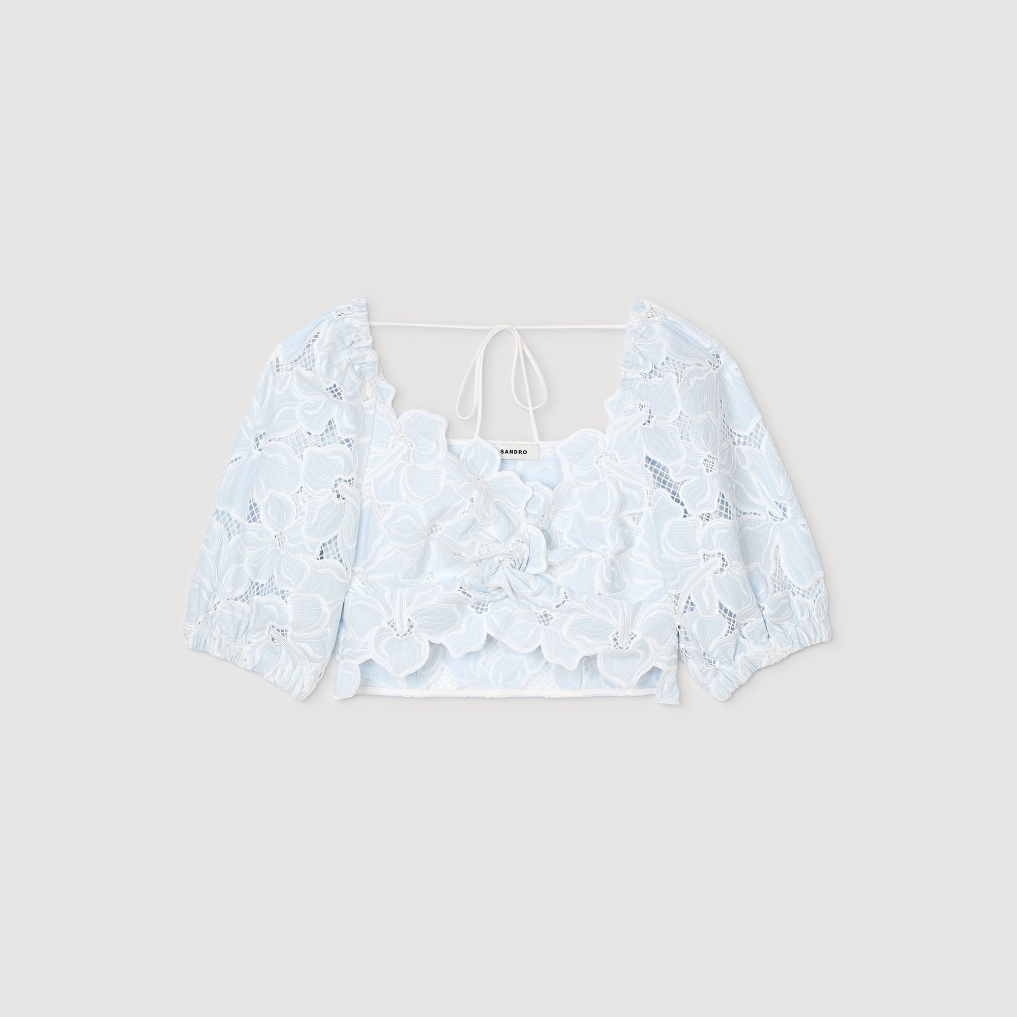 GUIPURE LACE TOP - 6