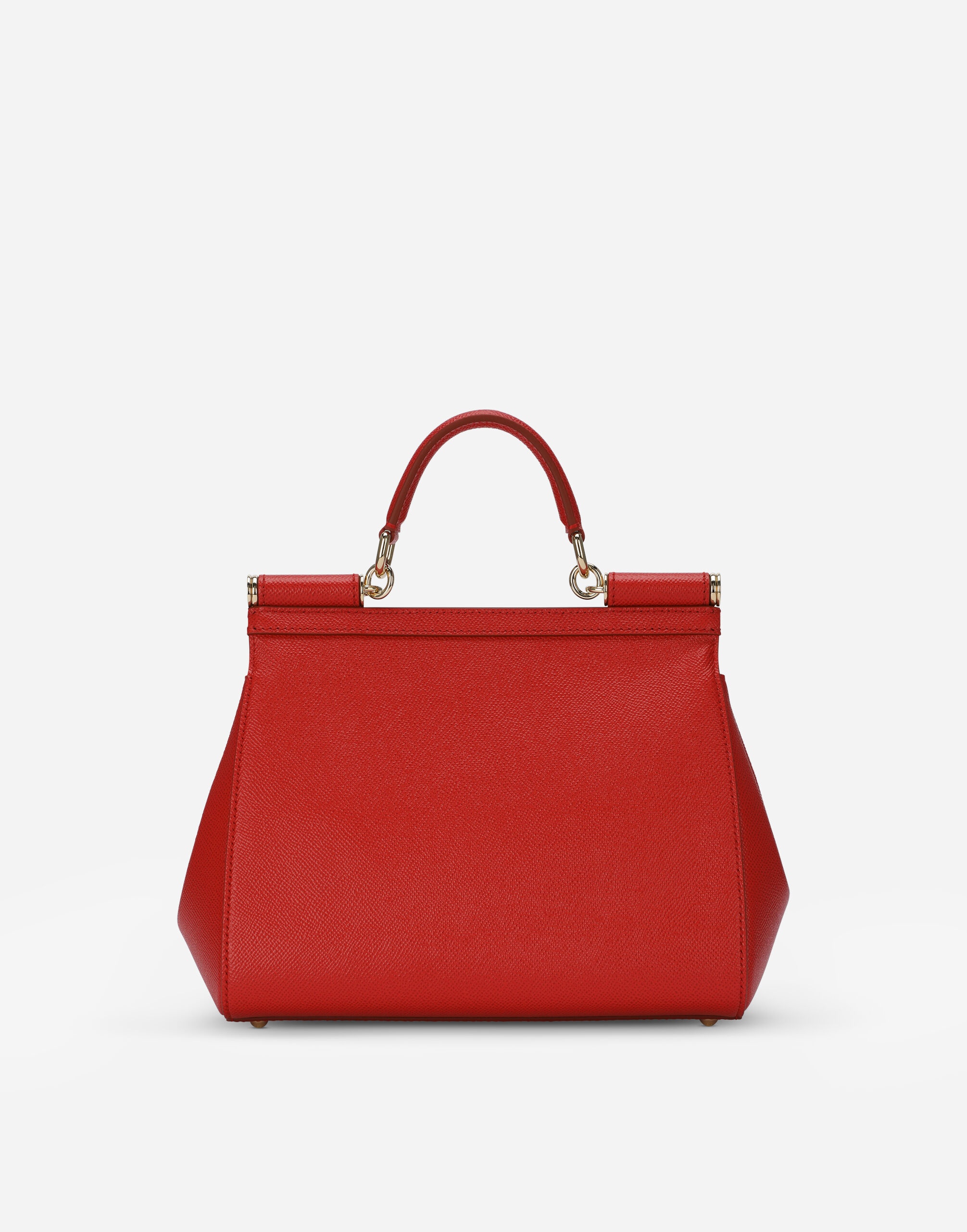 Medium Sicily handbag in dauphine leather - 4