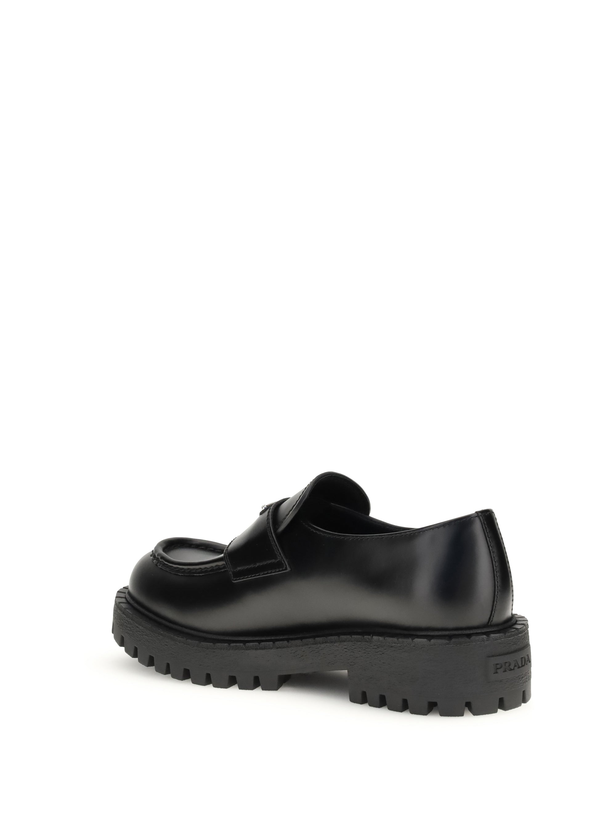 Prada Men Double Chocolate Loafers - 3