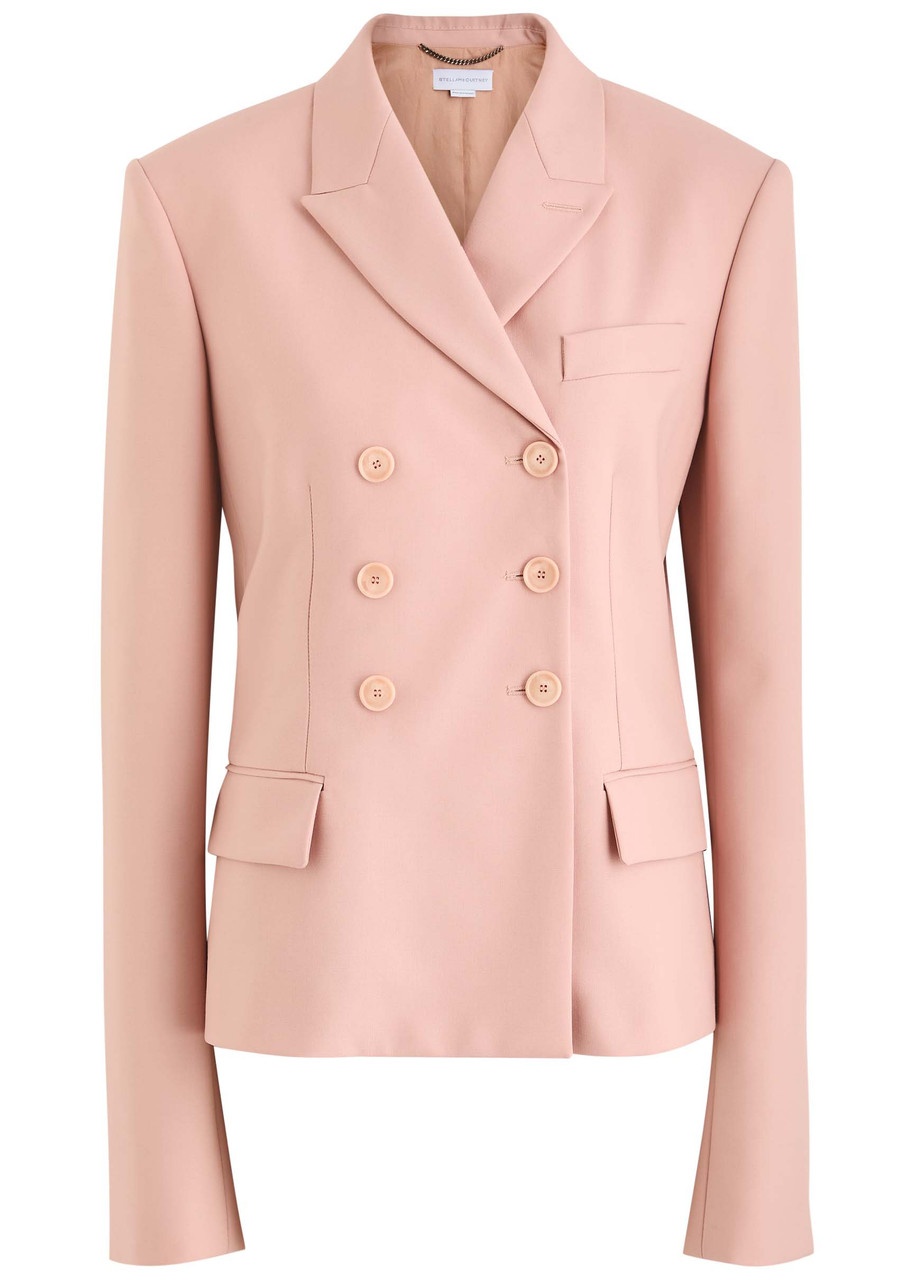 Stella Mccartney Double-breasted Wool Blazer - 1
