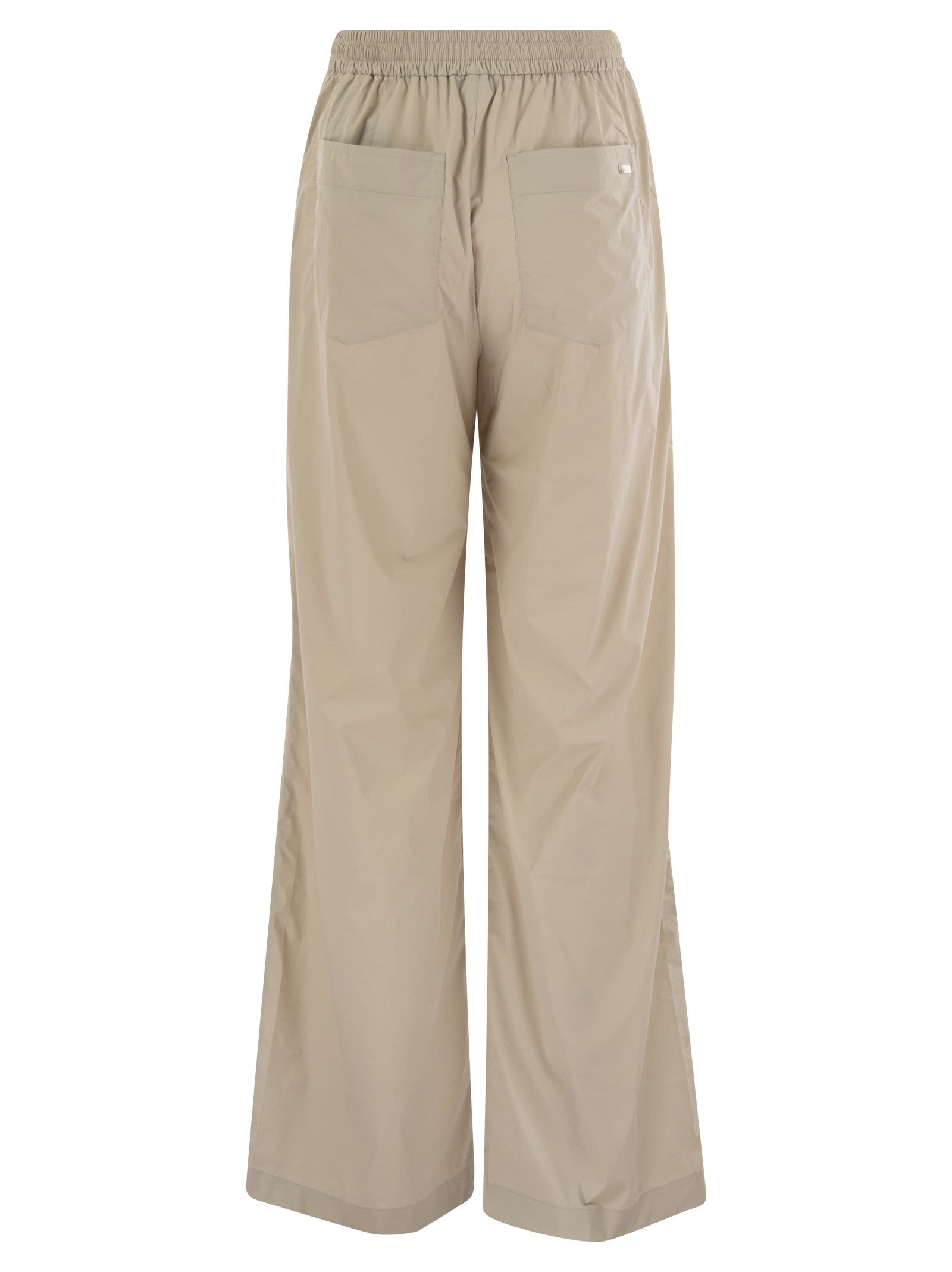 パンツ HERNO FW24 Stretch nylon trousers (PT00009DR 1982) Herno Herno Women Stretch Nylon Trousers | luosophy | REVERSIBLE