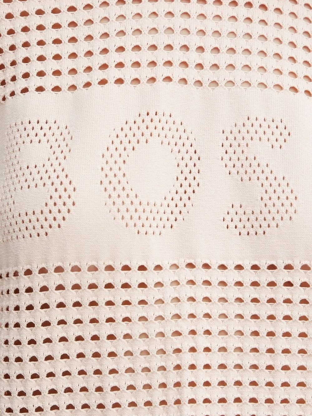 logo-detail panelled sweater - 4