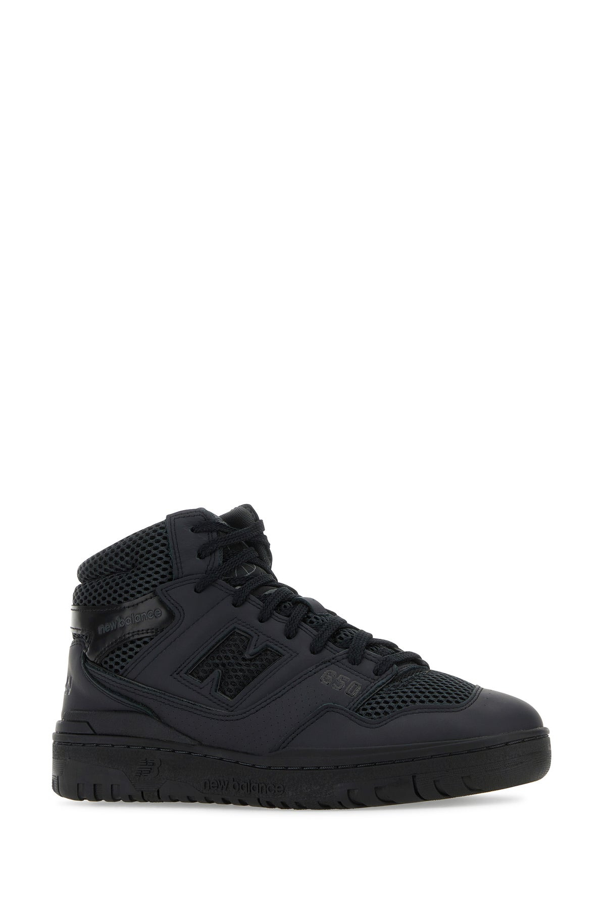 Black leather and mesh Junya Watanabe x New Balance BB650 sneakers - 2