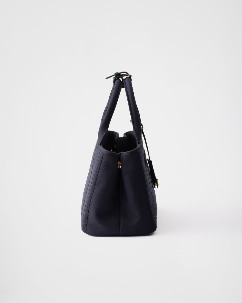 Small cotton canvas handbag 5
