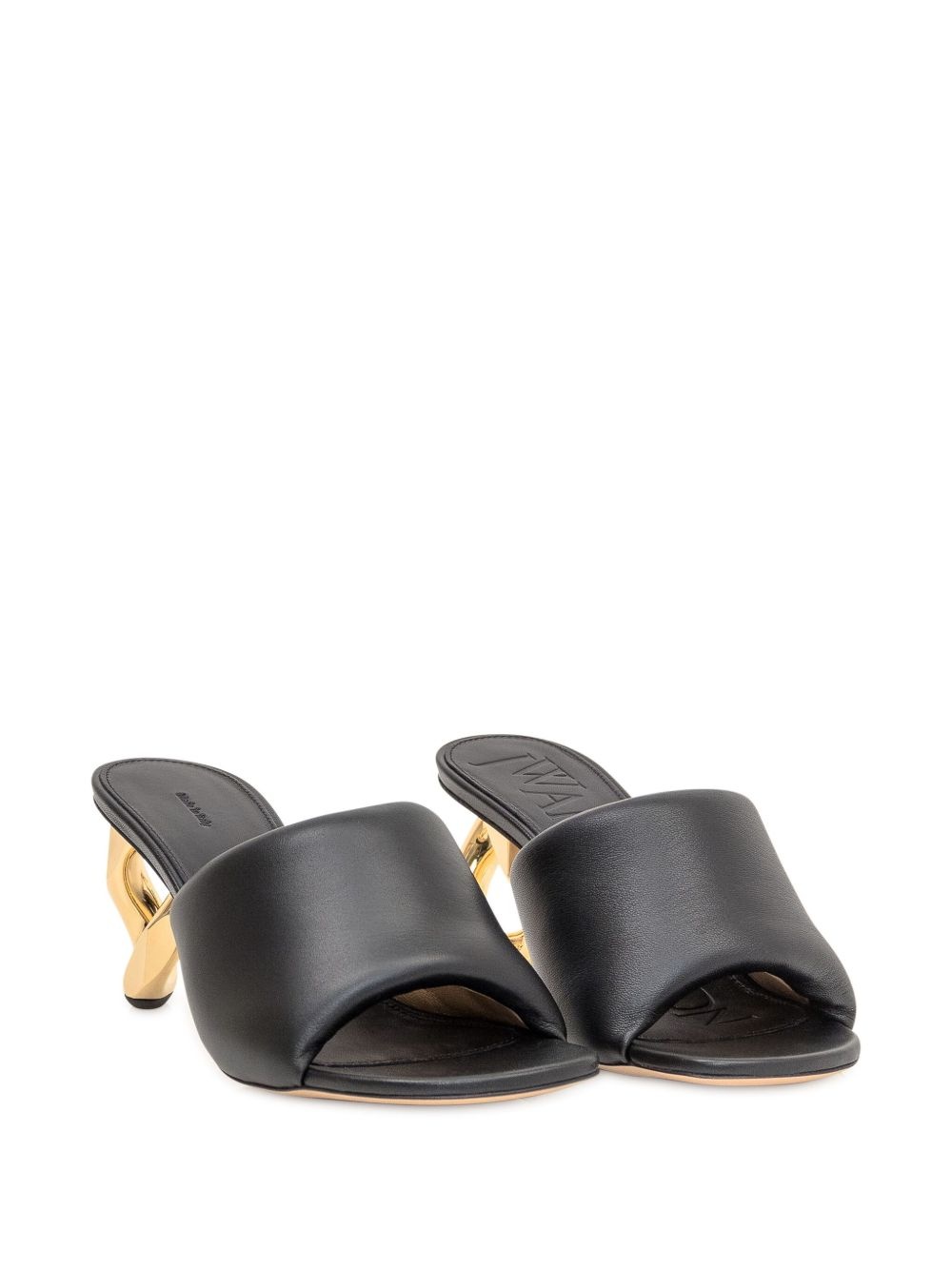 69mm chain heel mules - 2