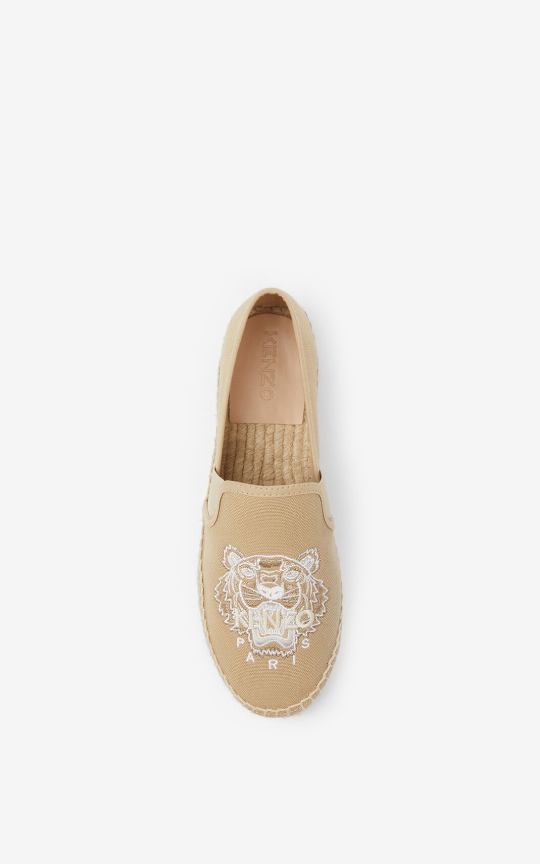 Tiger elasticated canvas espadrilles - 7