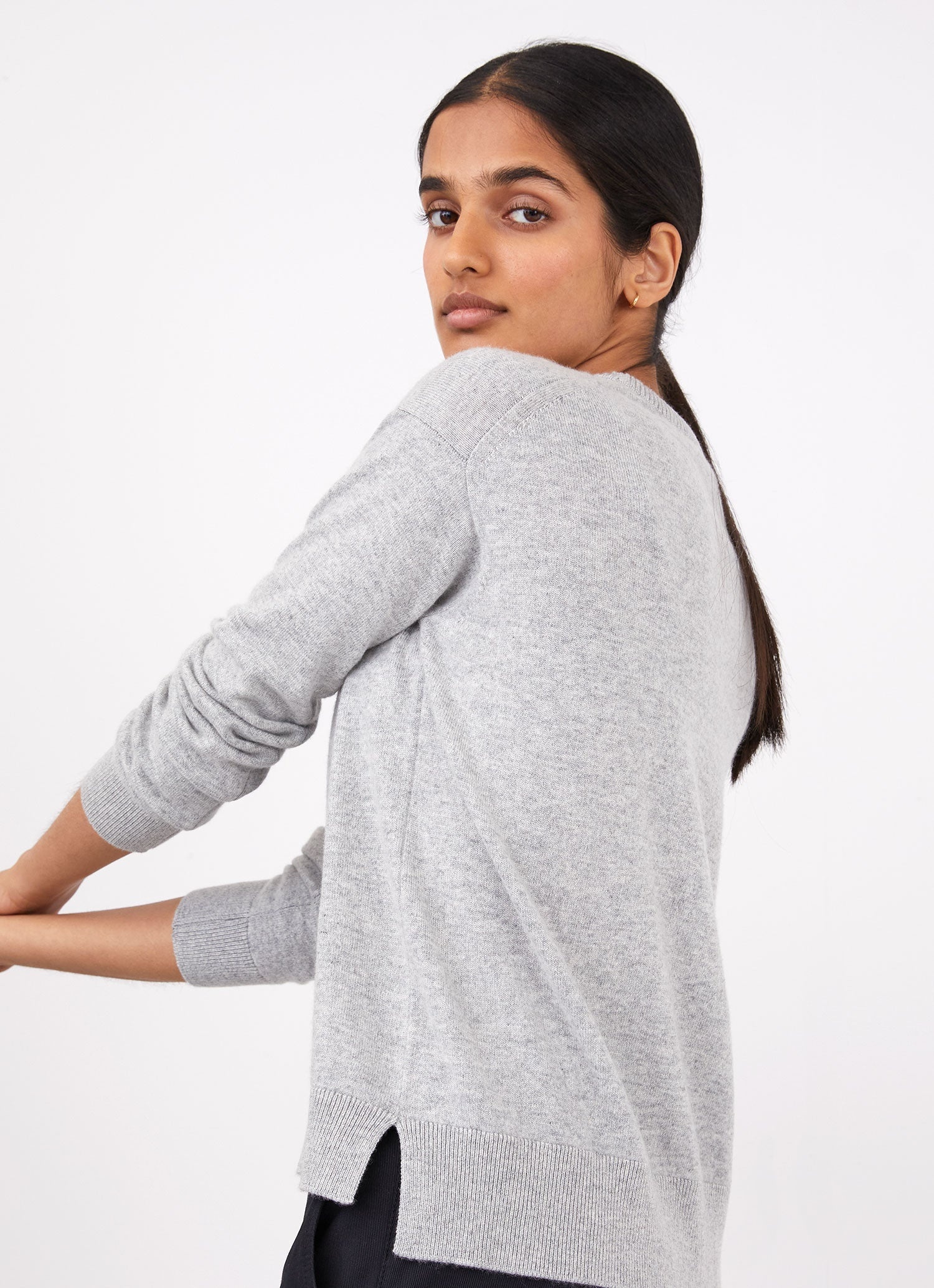 Cashmere Crew Neck Jumper - 2