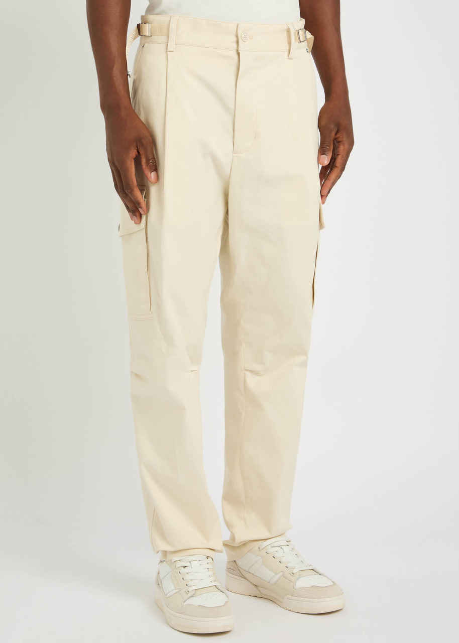 Moncler Straight-leg Stretch-cotton Cargo Trousers - 2
