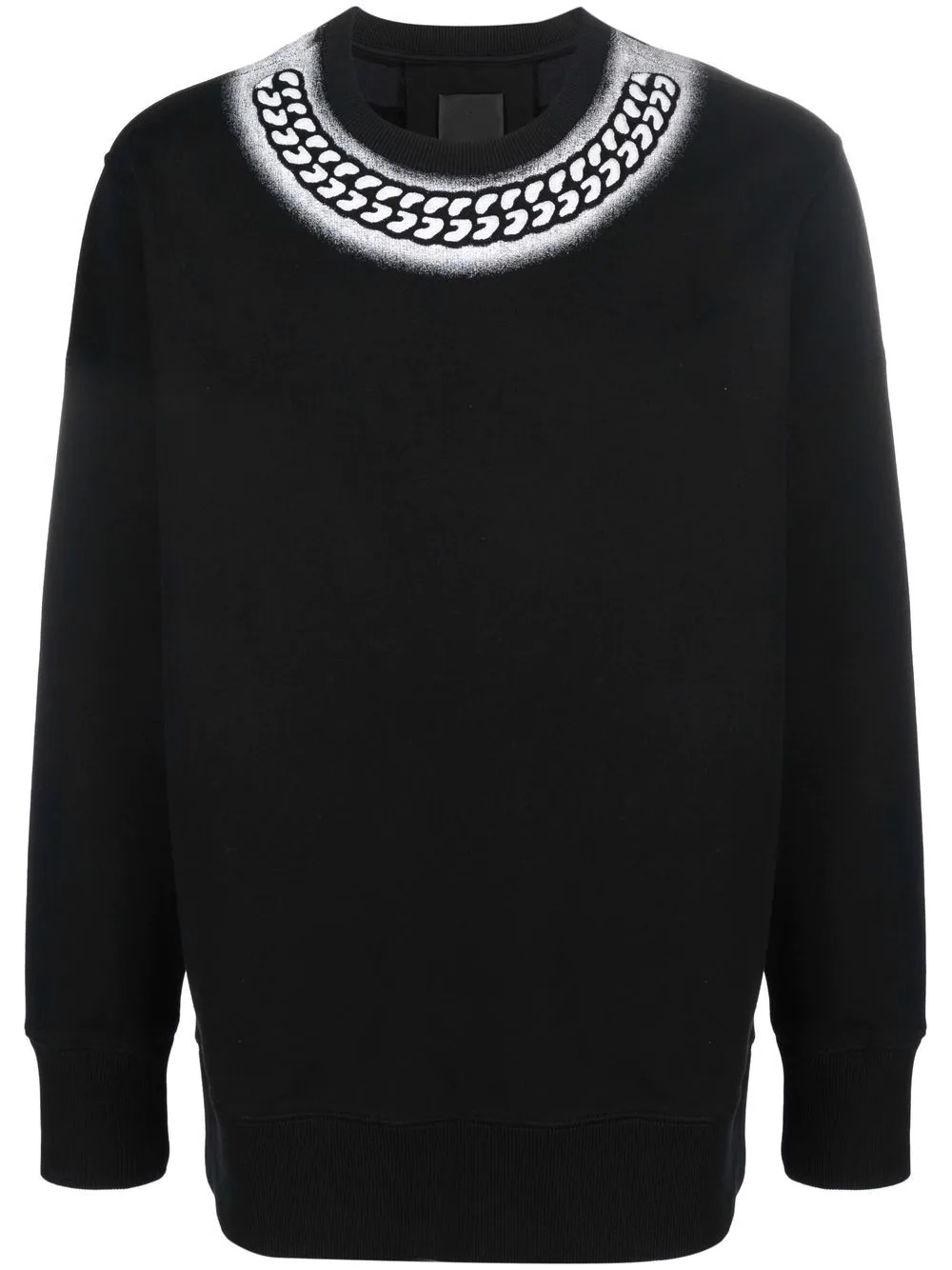 x Chito embossed chain print sweatshirt - 1