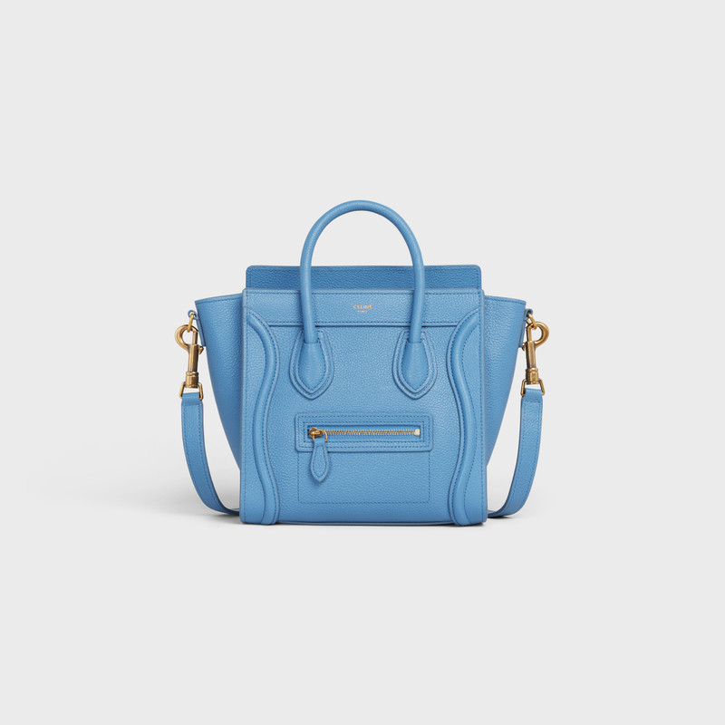 Nano Luggage bag in drummed calfskin 1