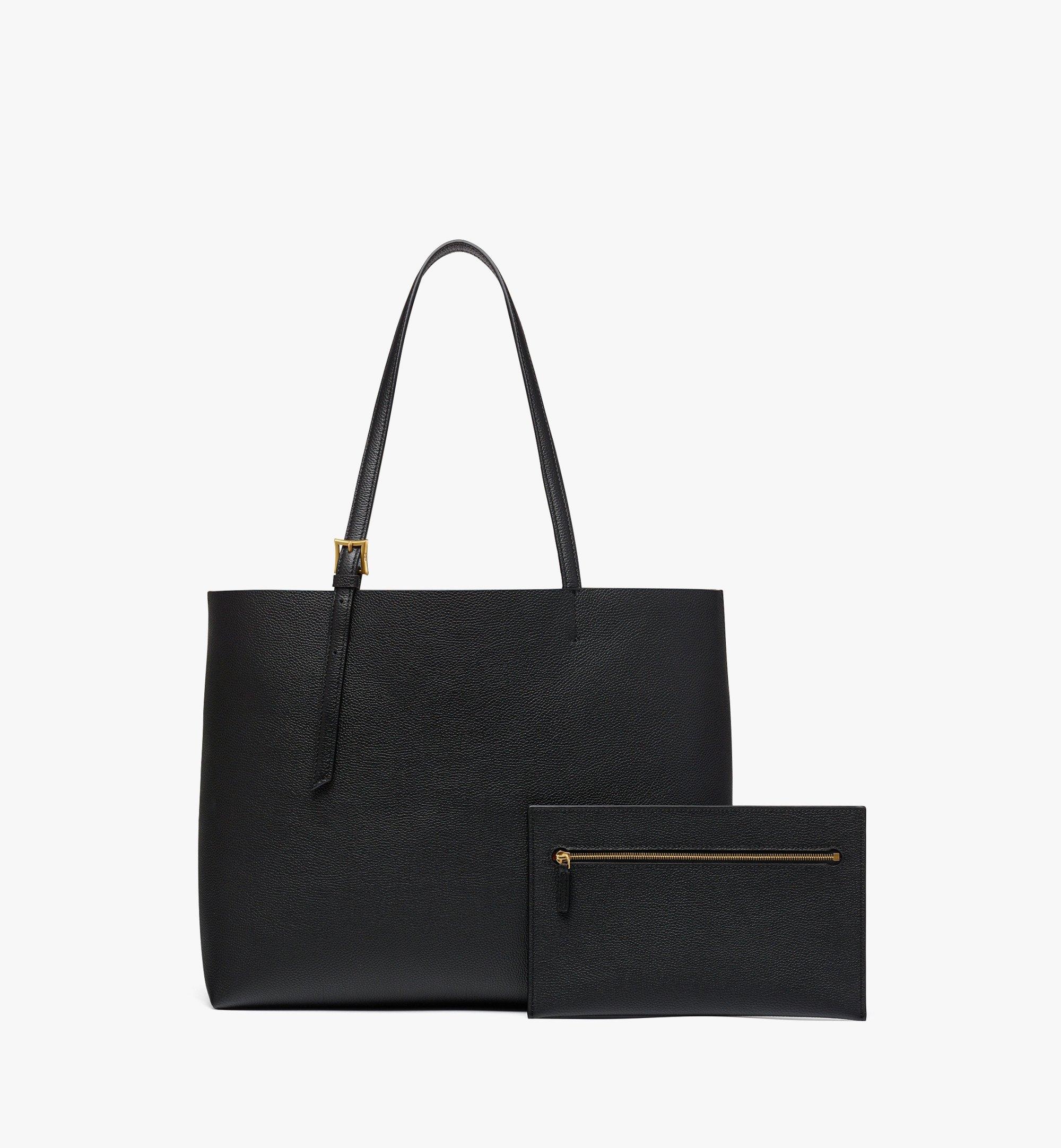 Himmel Shopper in Embossed Logo Leather - 4