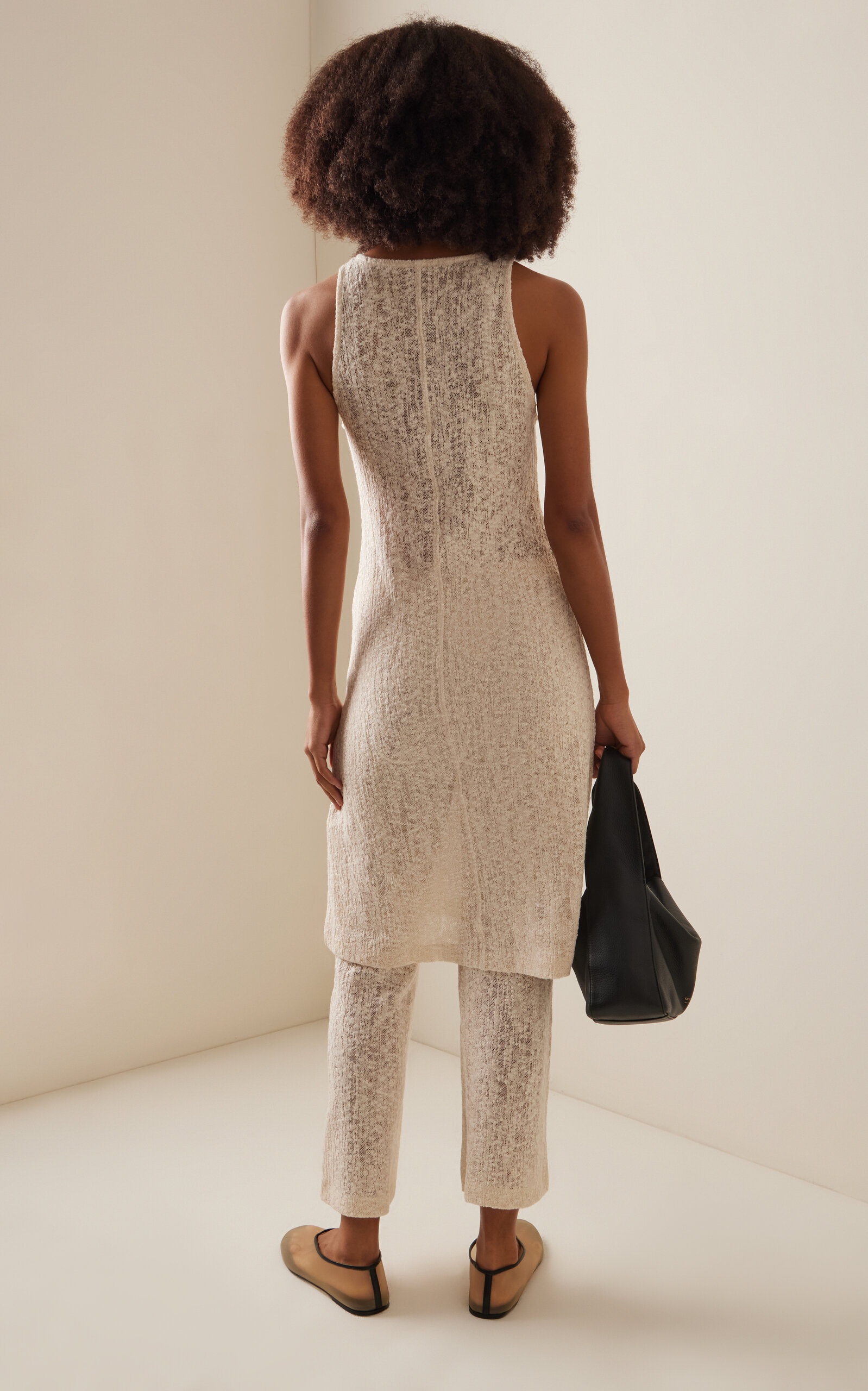 Whisper Organic Cotton Lace Midi Dress ivory - 4