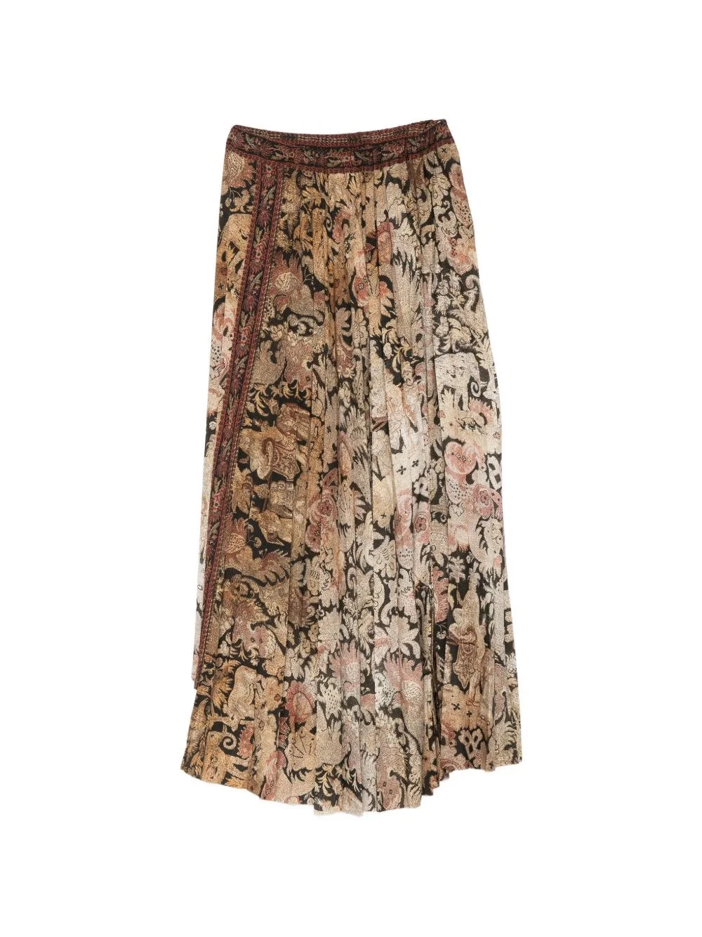 Printed long skirt - 1
