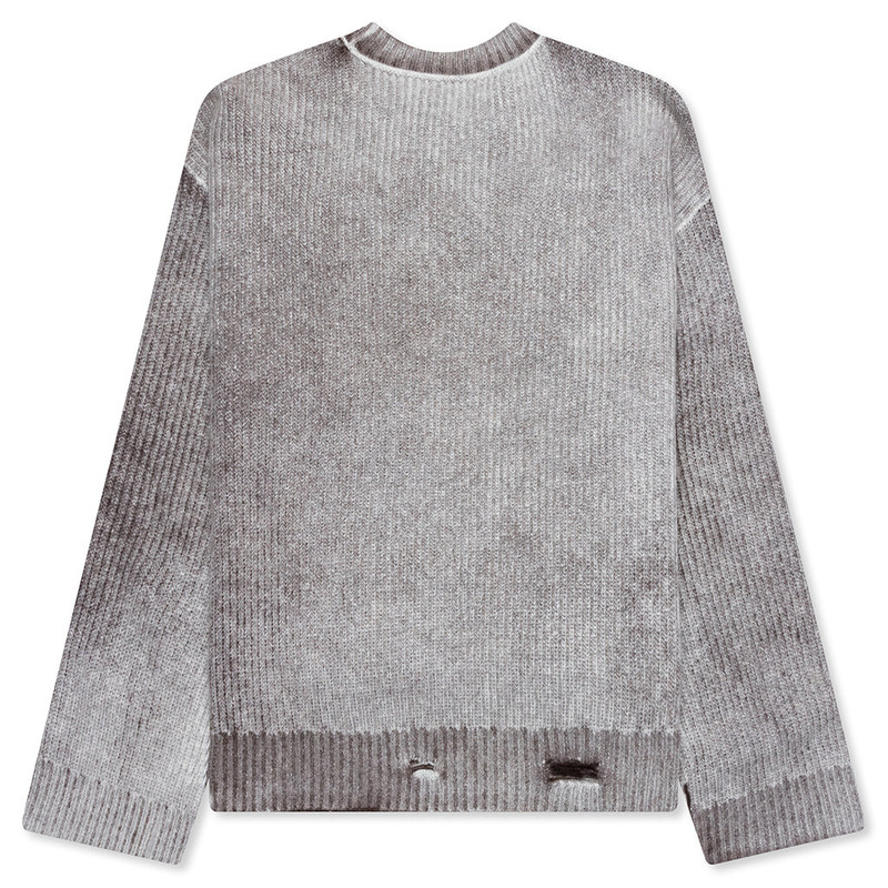 REPRESENT REVERSIBLE FADE OUT KNIT - NERO outlook