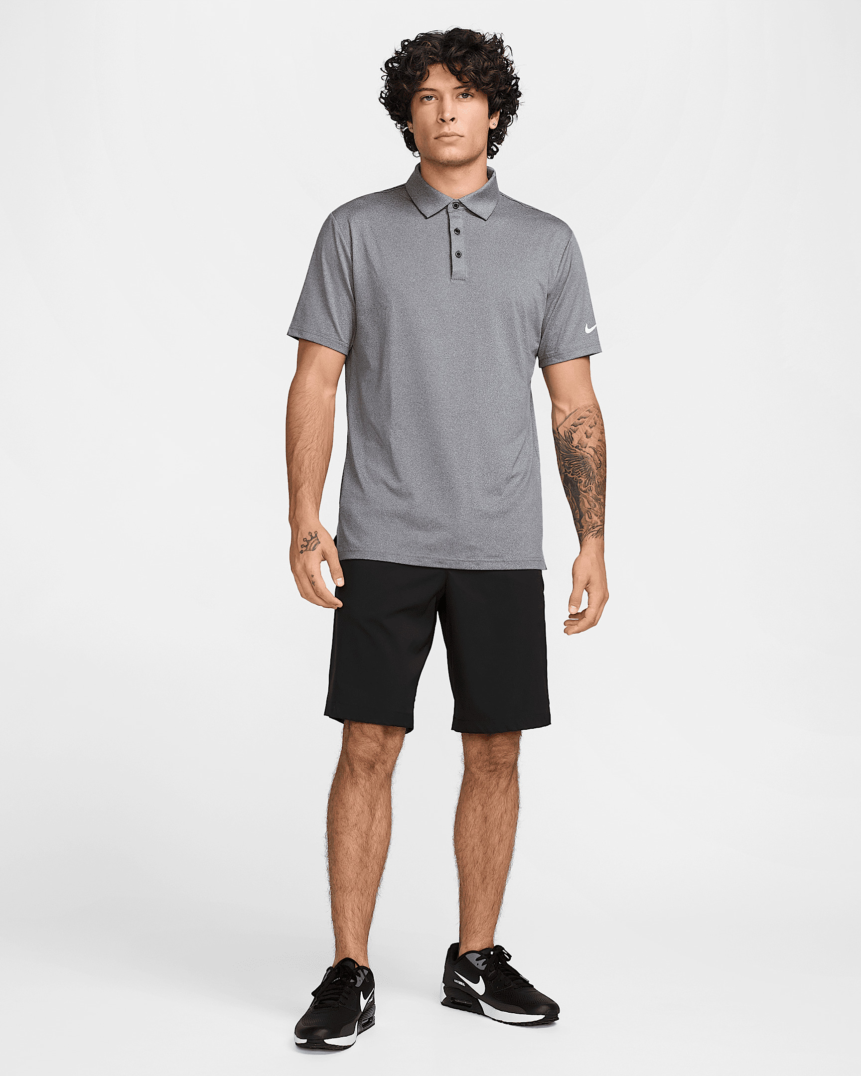 Nike Tour Men's Dri-FIT Heathered Golf Polo - 8