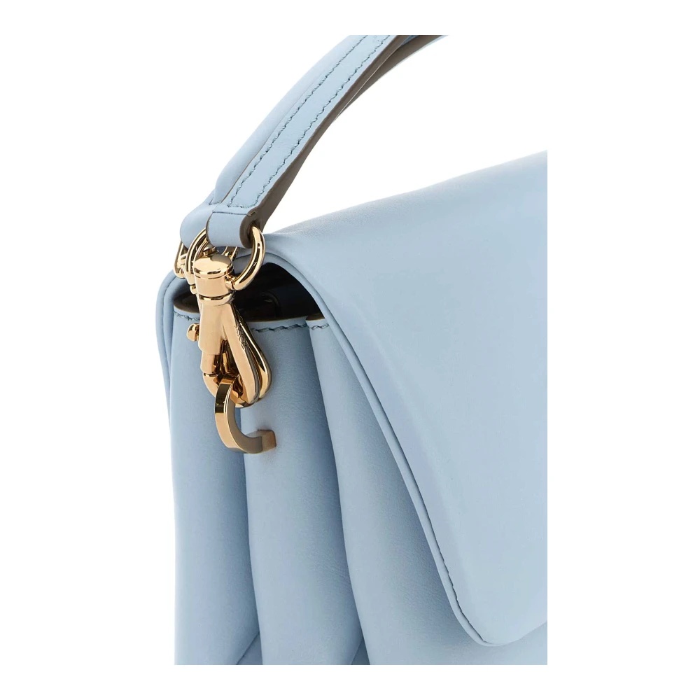 トートバッグ TOD'S Powder Blue Leather Micro T Timeless Handbag Tod's POWDER BLUE LEATHER MICRO T TIMELESS HANDBAG | miinto
