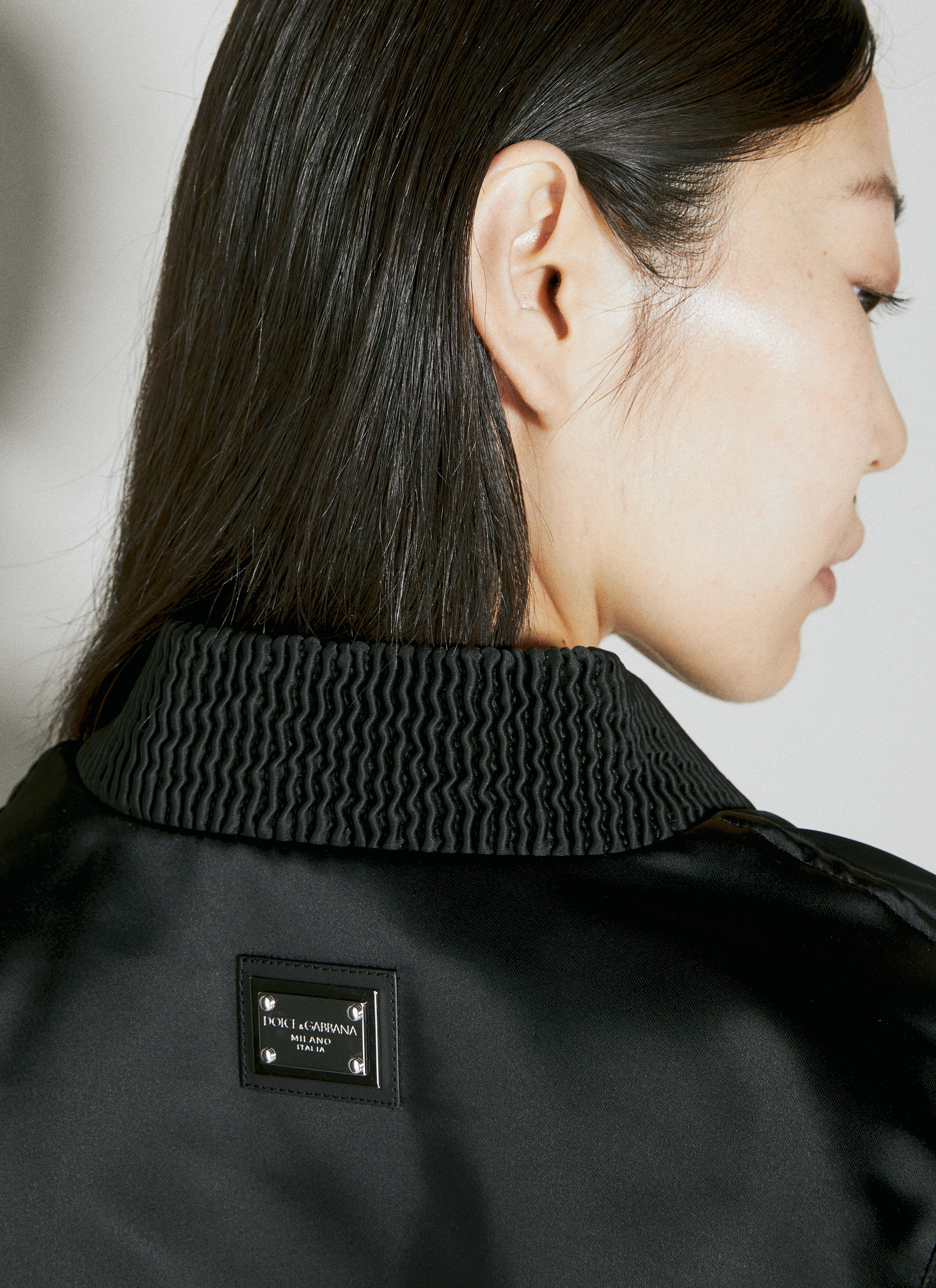 Short Duchesse Bomber Jacket - 4