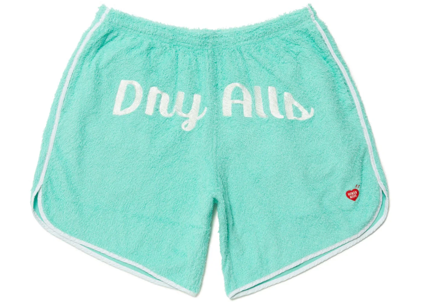 Human Made Pile Shorts Green - 1