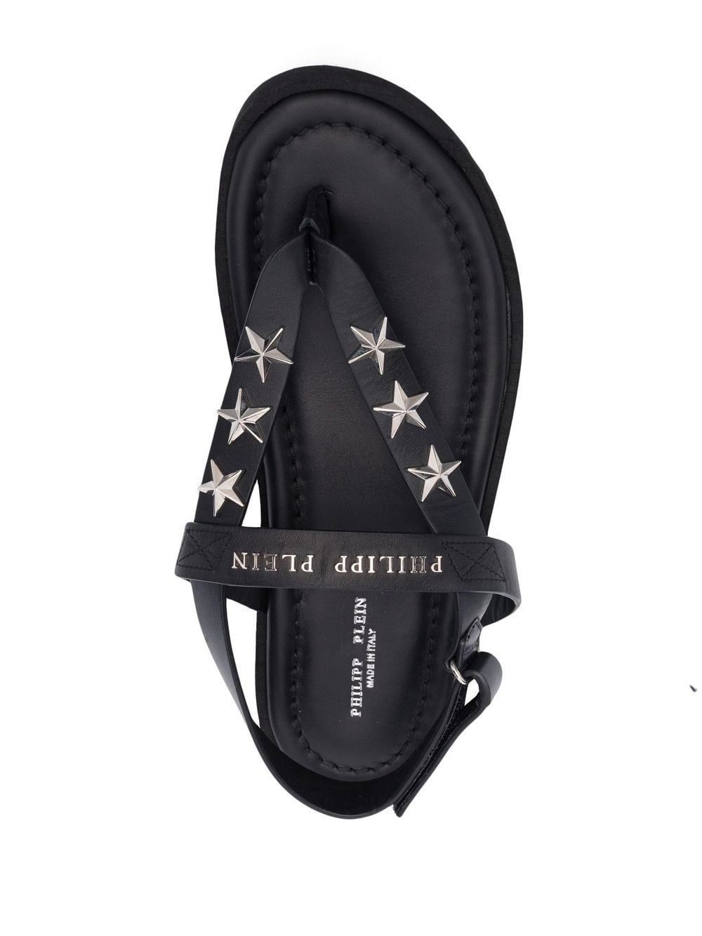 star stud embellishment sandals - 4