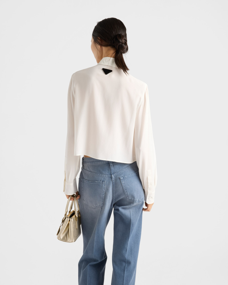 Crepe de chine shirt 5