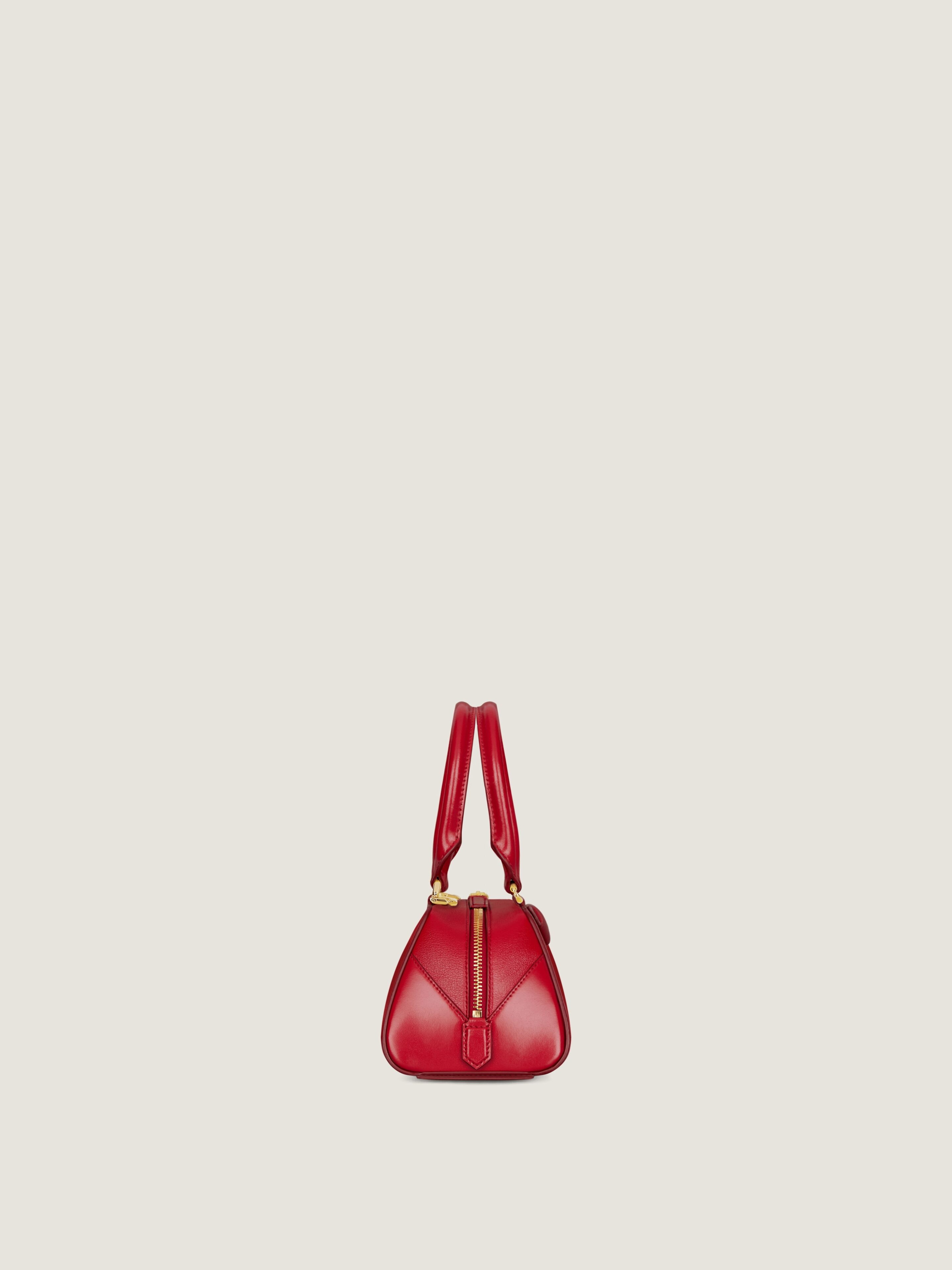 MINI ANTIGONA CUBE EAST-WEST BAG IN BOX LEATHER - 2