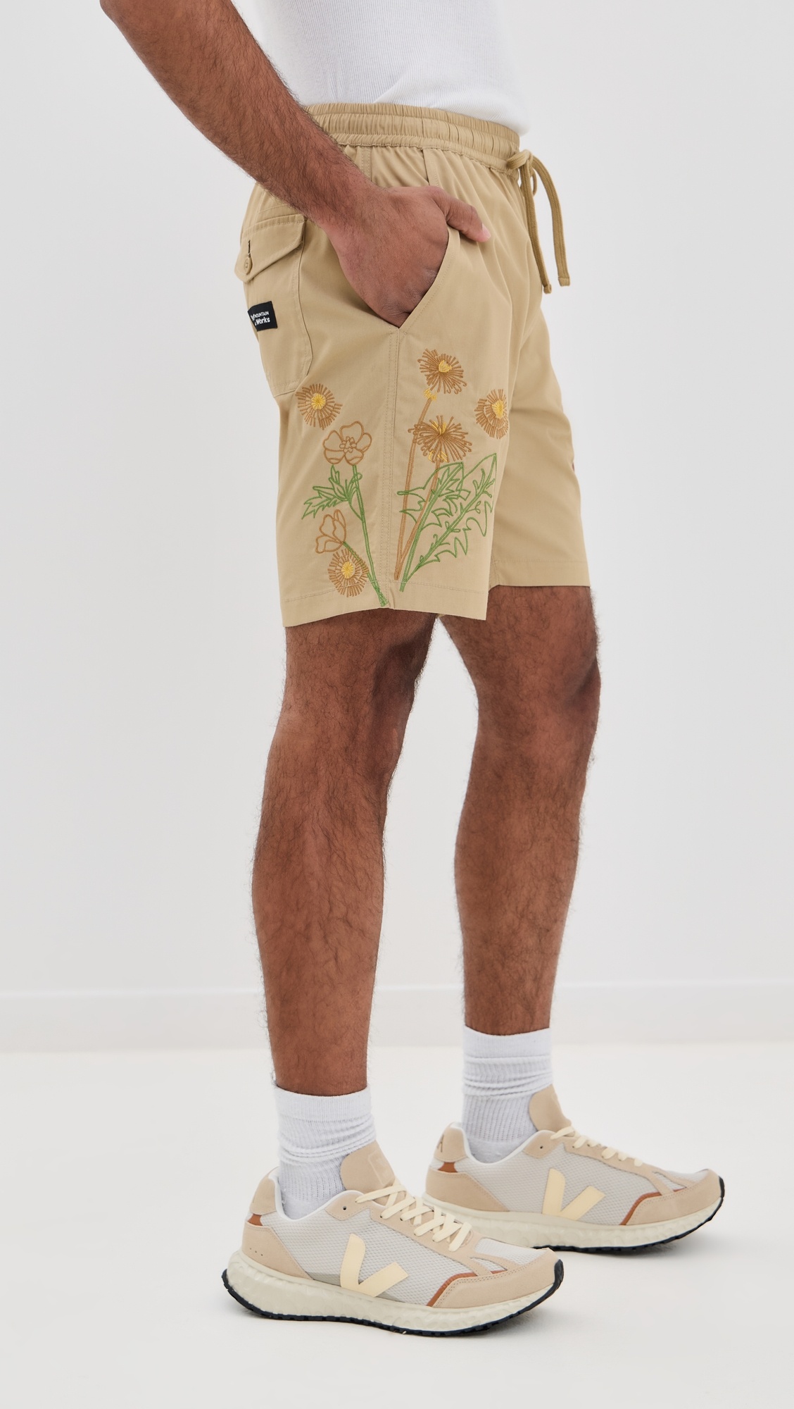 Universal Works X Flower Mountain Beach Shorts 7.5" - 3