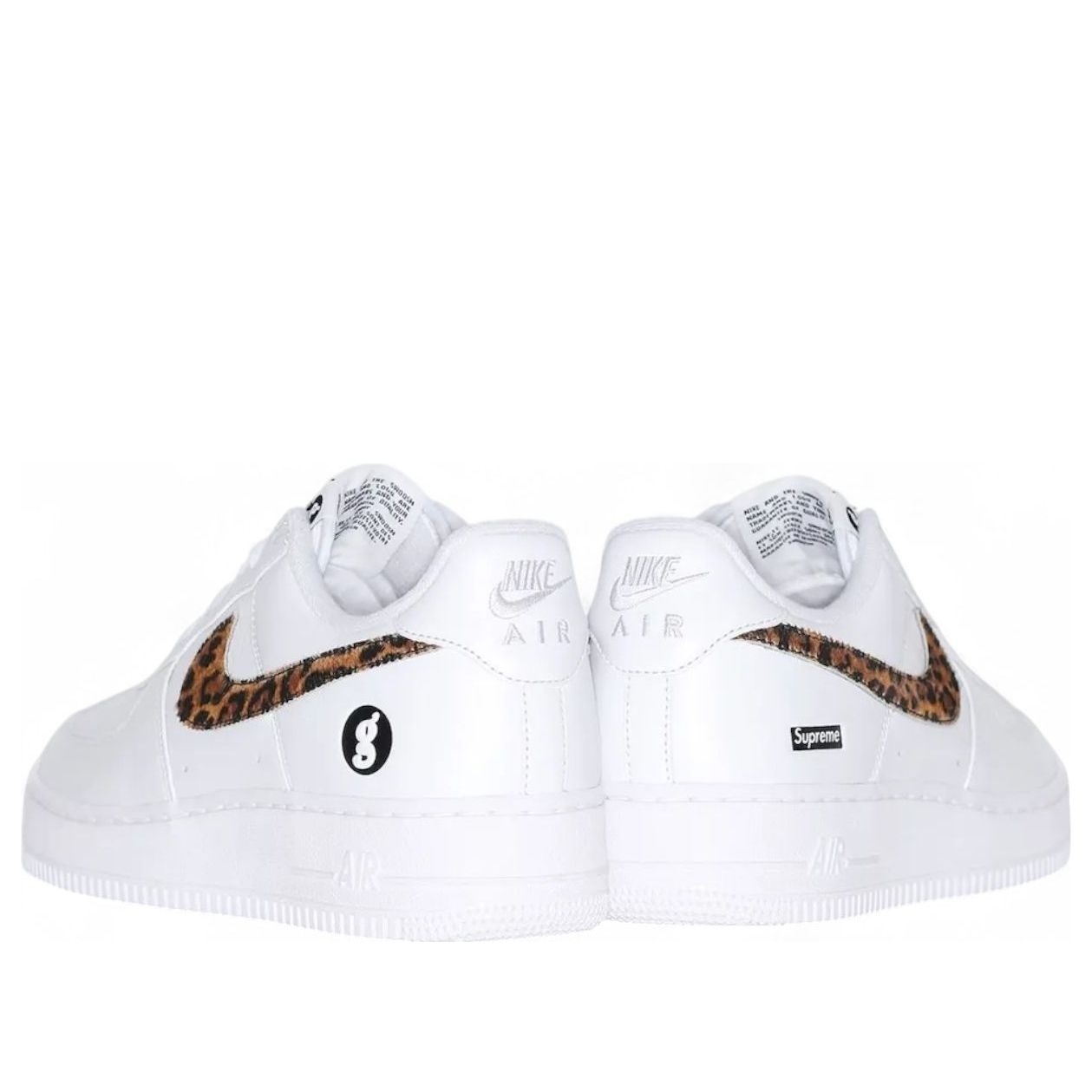 Nike x Supreme x Goodenough Air Force 1 Low 'White' IM3483-100 - 3