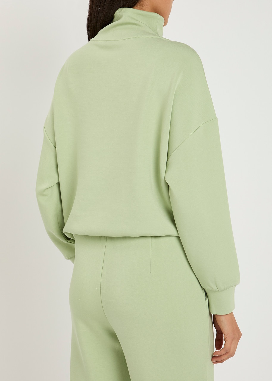 Varley Hawley Half-zip Stretch-jersey Sweatshirt - 3