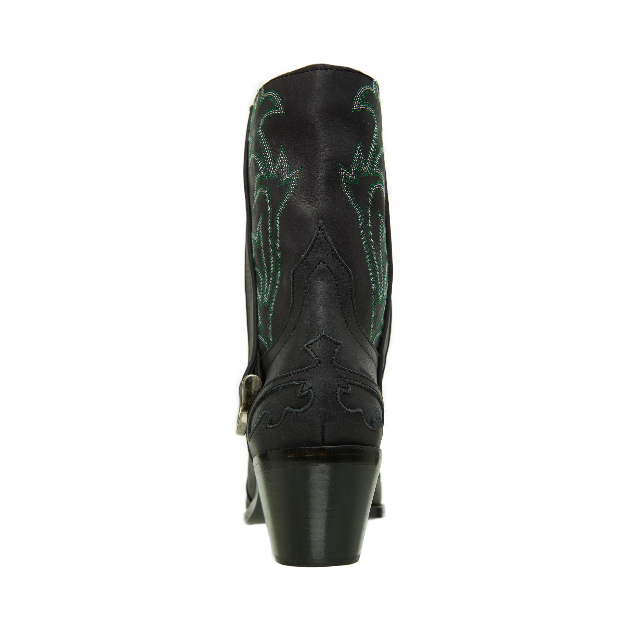 EMBROIDERED LEATHER BOOTS - 4