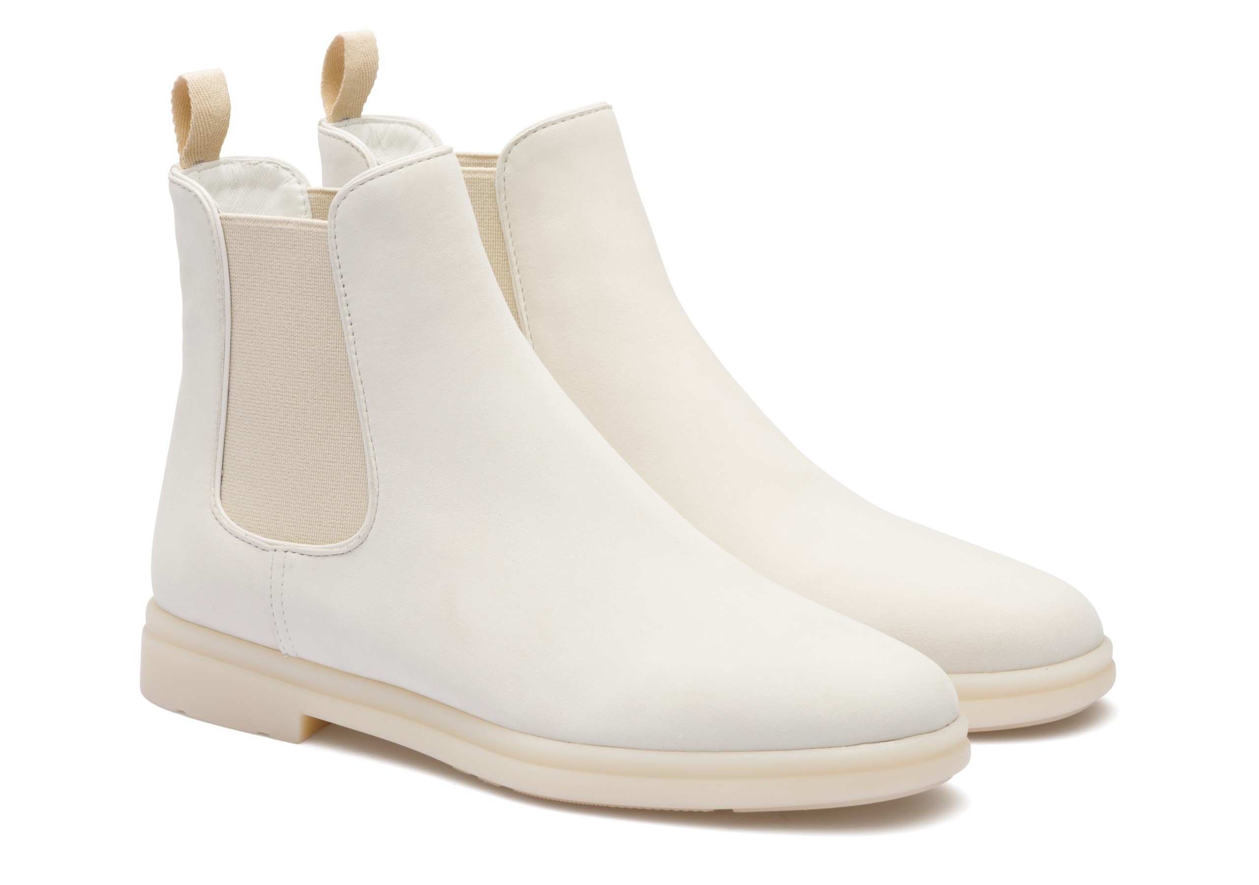 Lea
Nubuck Chelsea Boot Bright white - 2
