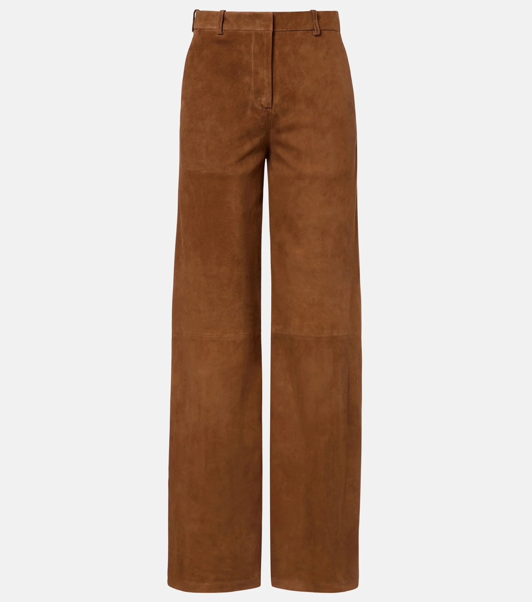 Coda suede wide-leg pants - 1