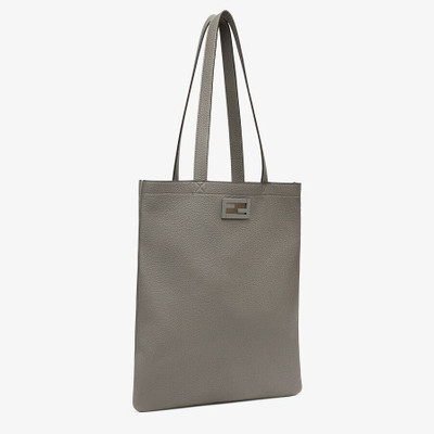 FENDI Light gray leather bag outlook