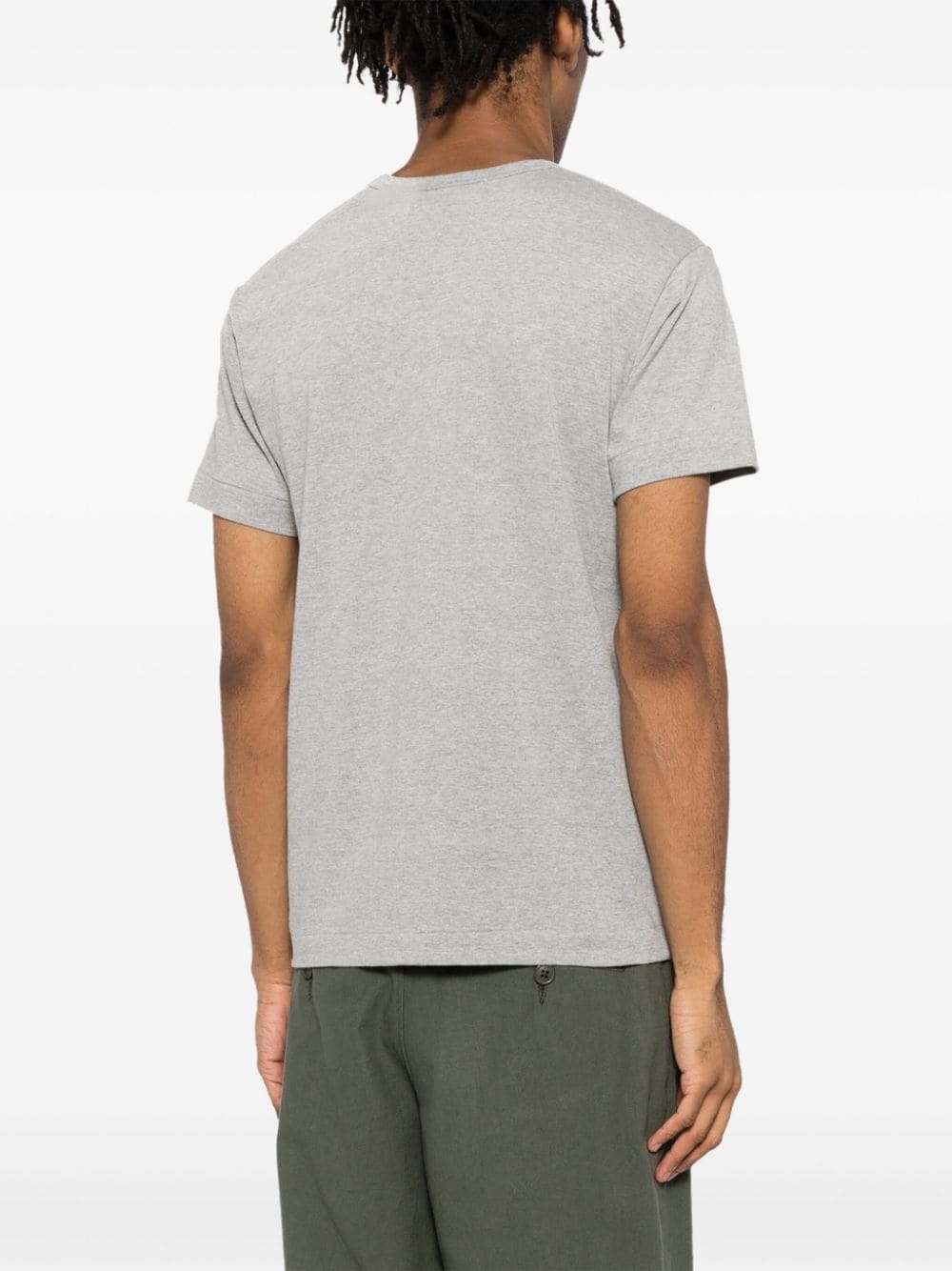 signature heart print cotton T-shirt - 5