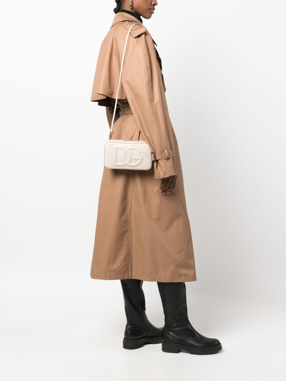 DG stitch two-way crossbody bag - 2