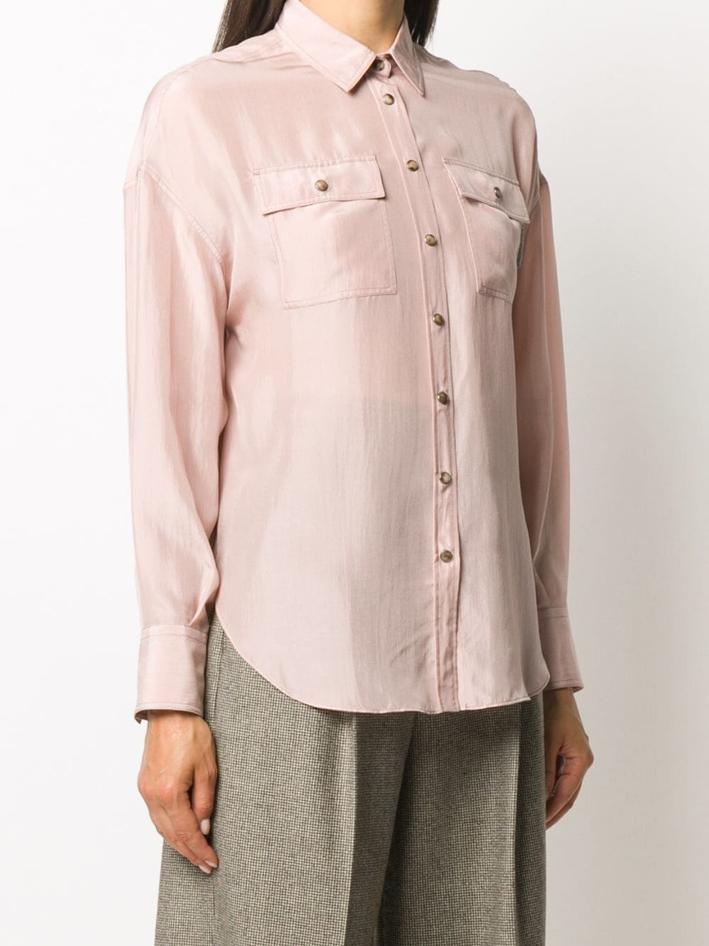 chest pocket shirt - 3