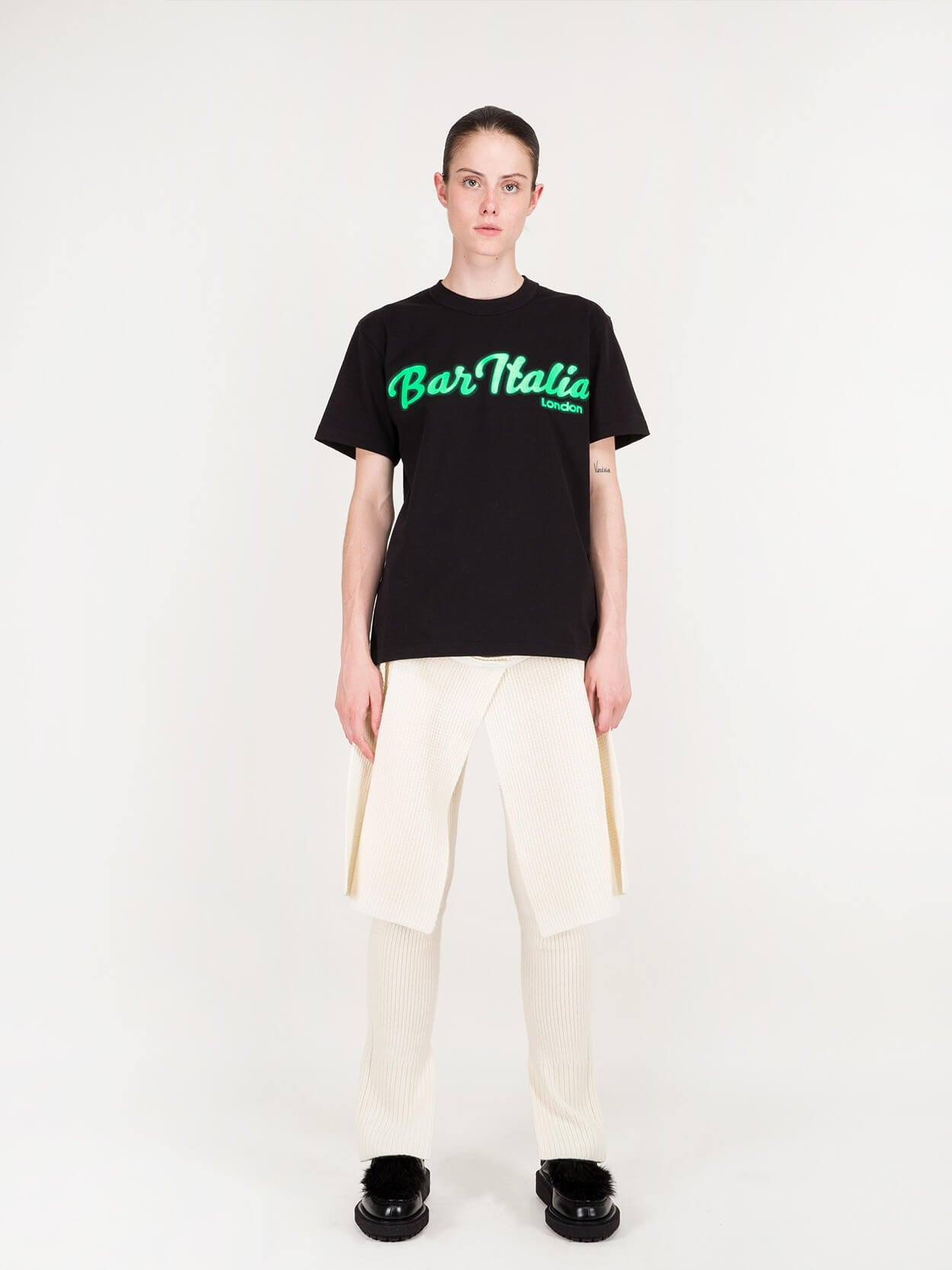 Wool Pant Knit off white - 5