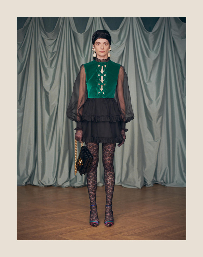 SHORT EMBROIDERED ORGANZA DRESS 11