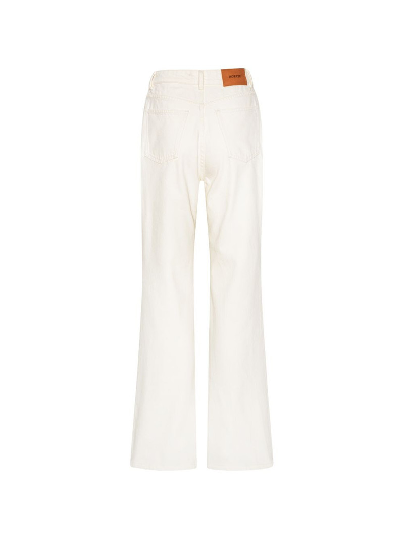 high-waisted flared jeans 5