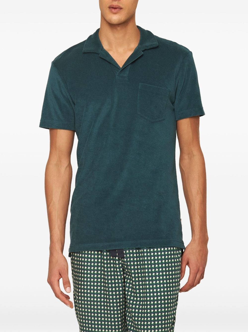 Terry polo shirt - 2