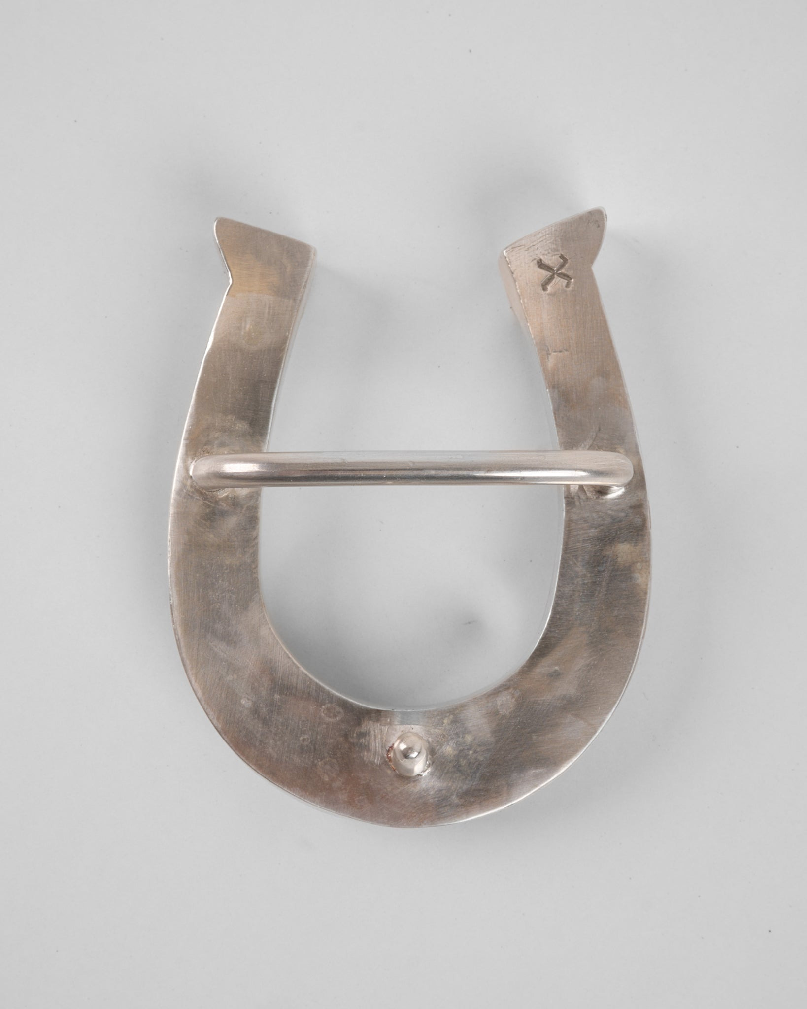 OGL-HSB-SIL OGL Horseshoe Belt Buckle - Sterling Silver - 4