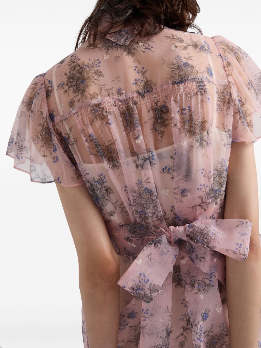 Prada Nylonette mini dress | farfetch | REVERSIBLE