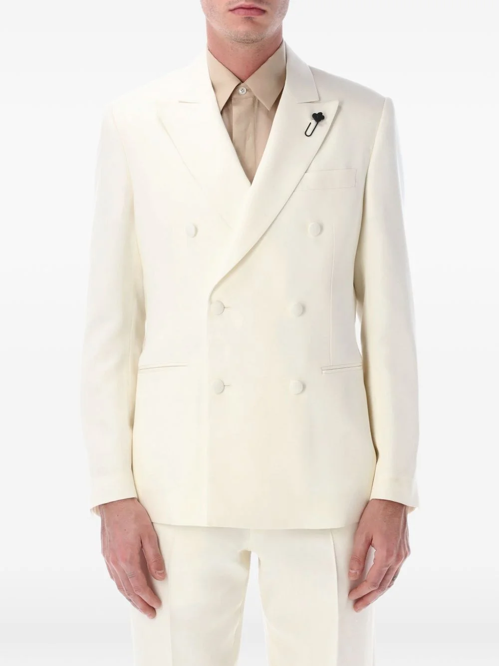 double-breasted jacket - 1