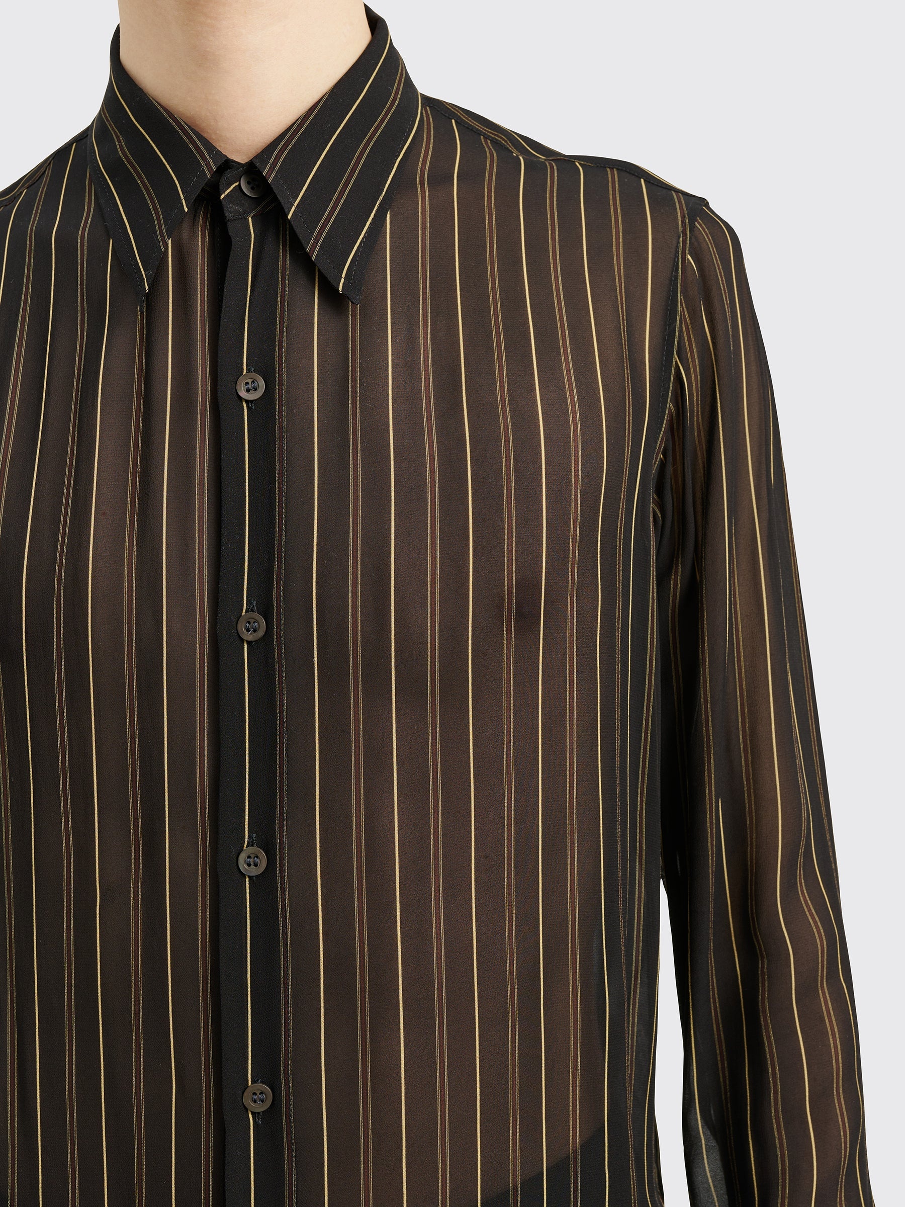 DRIES VAN NOTEN CELDON SHIRT BLACK - 5