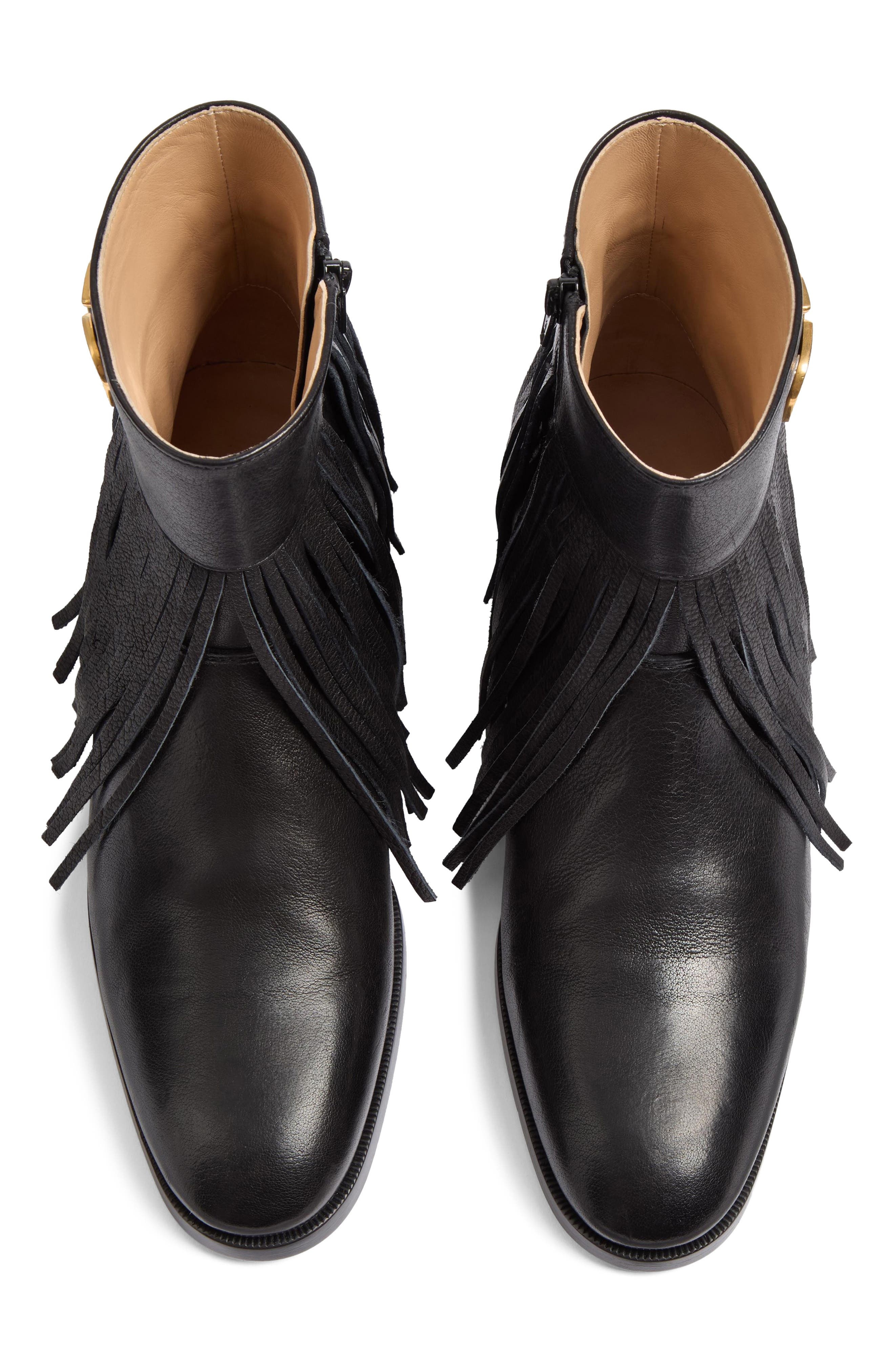 Valentino Garavani Pat Buffalo Ankle Boot in Nero at Nordstrom - 5
