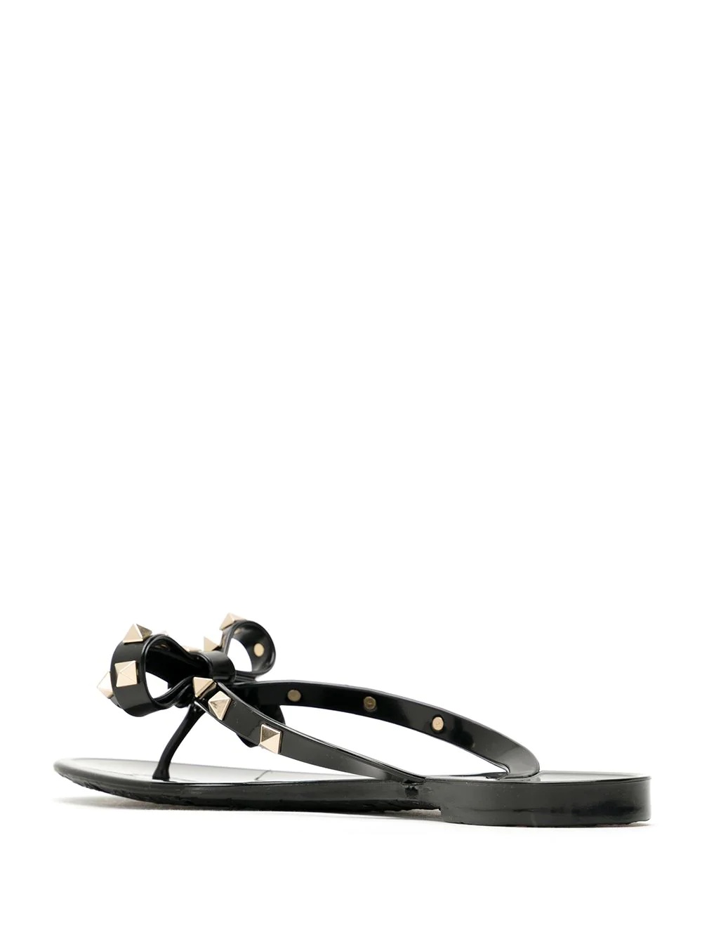 Rockstud bow sandals - 3