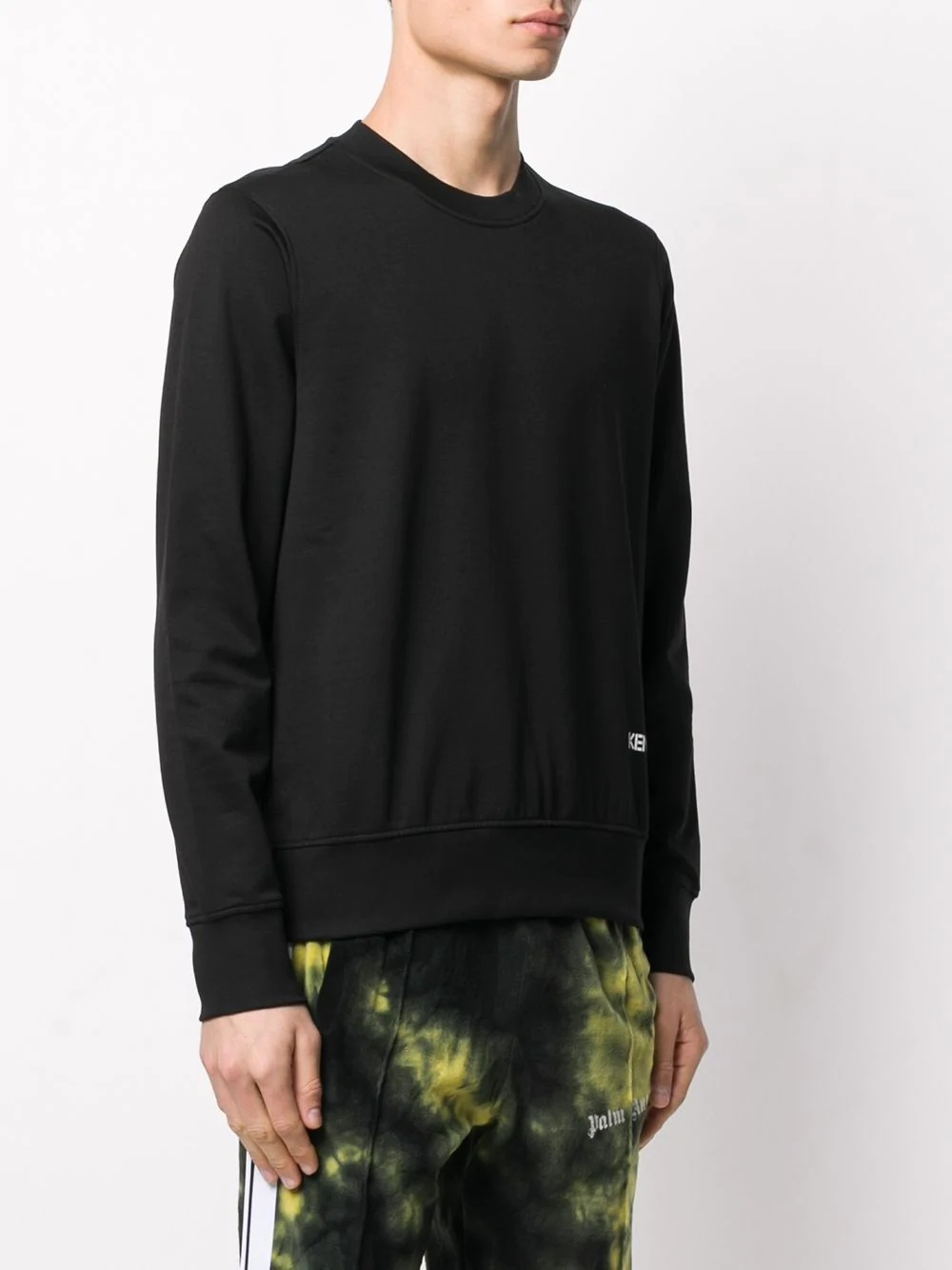 logo print sweatshirt - 3