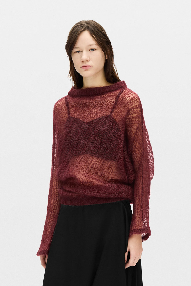 Ann Demeulemeester Christabel Bias Cut Sweater outlook