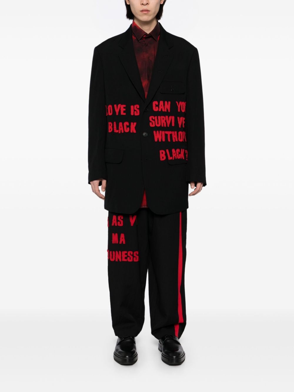 patchwork trousers - 2