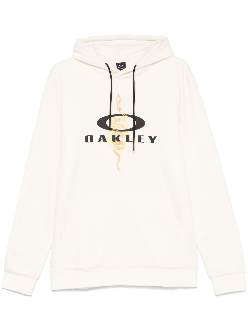 logo-print hoodie - 1