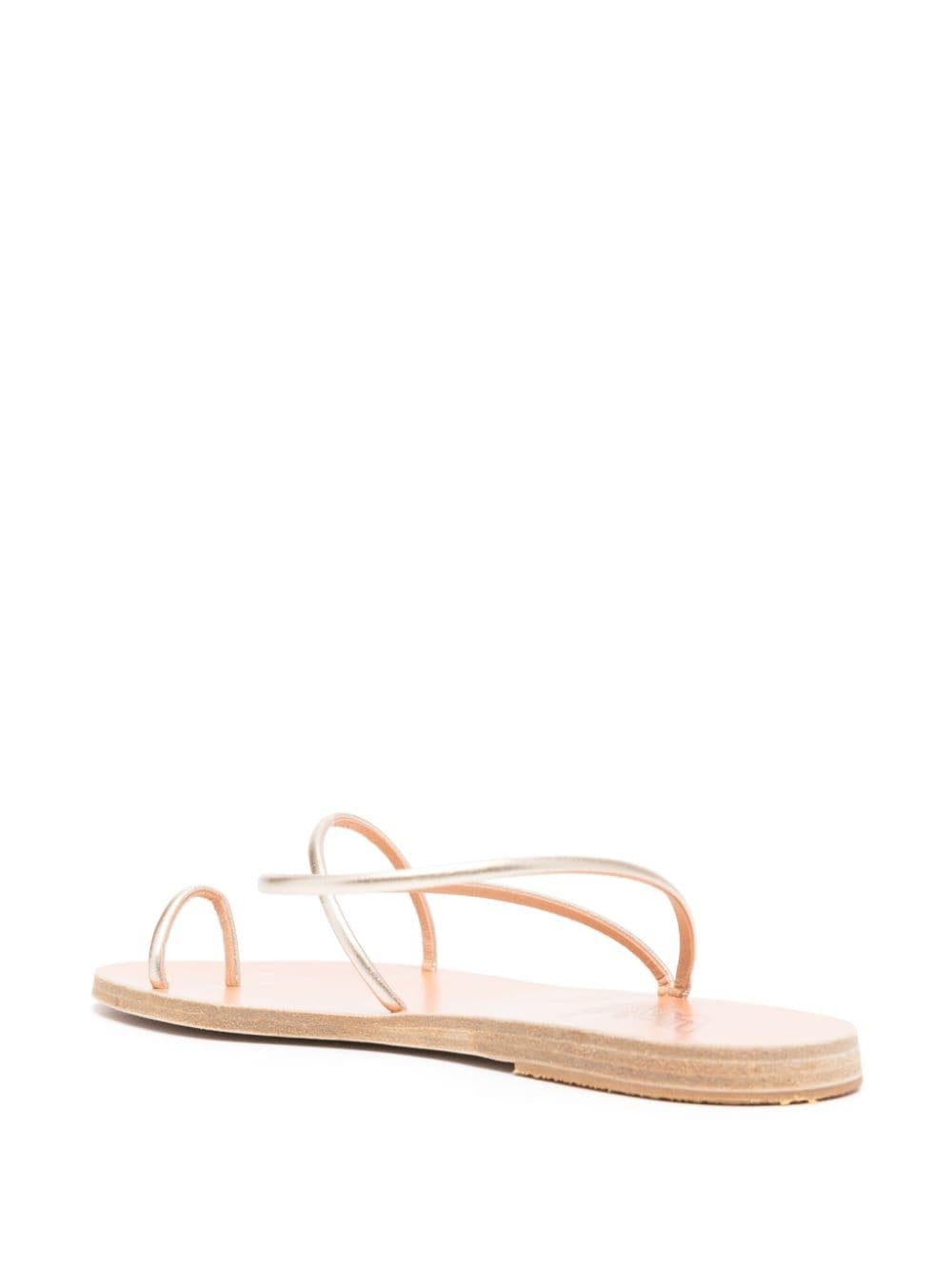 Chora metallic-finish sandals - 3